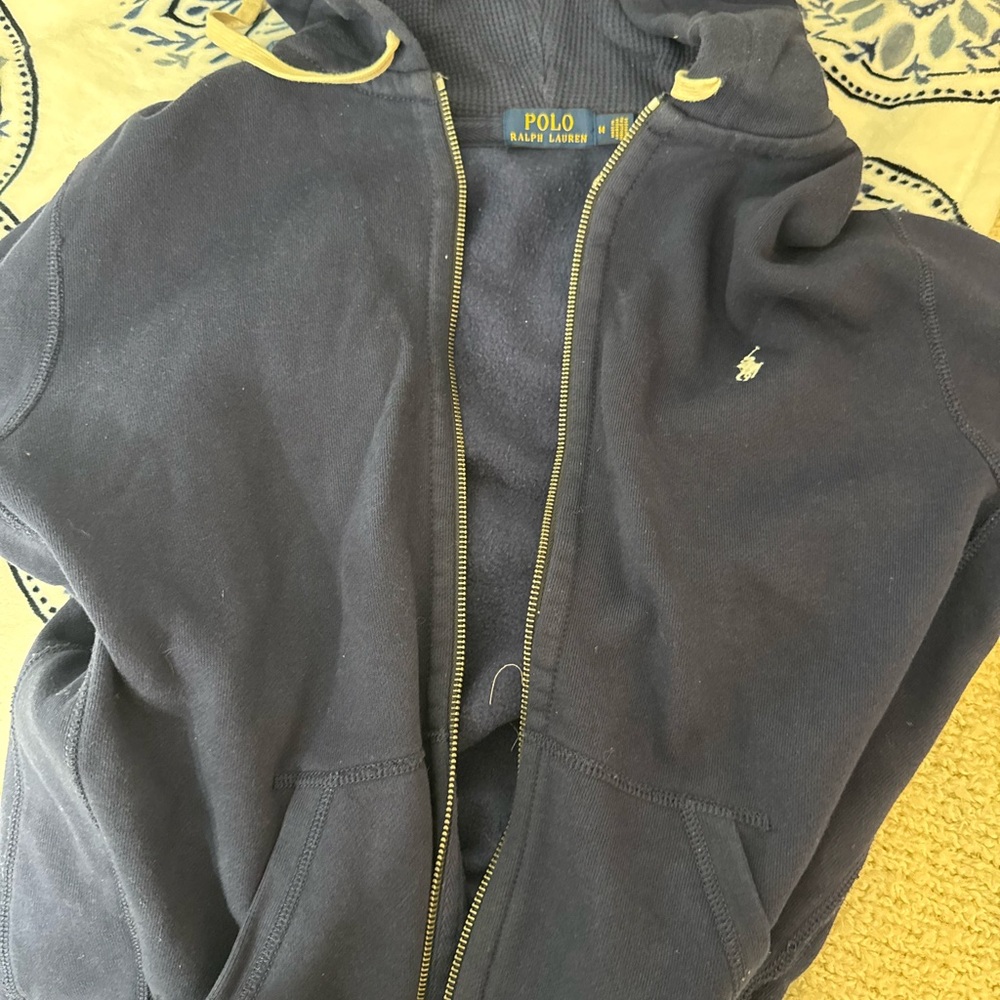 Ralph Lauren Dark Blue Zip-Up Jacket